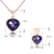 Picture of Delicate Artificial Crystal Rose Gold Plated 2 Piece Jewelry Set