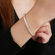 Picture of Top Cubic Zirconia Copper or Brass Fashion Bracelet Wholesale Price