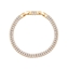 Show details for Trendy Gold Plated Copper or Brass Fashion Bracelet with No-Risk Refund