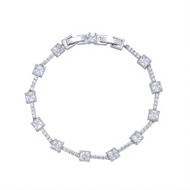 Picture of Sparkly Small Cubic Zirconia Fashion Bracelet