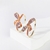 Picture of Copper or Brass Cubic Zirconia Dangle Earrings from Certified Factory