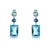 Picture of Luxury Platinum Plated Dangle Earrings of Original Design