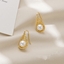 Show details for Trendy White Delicate Dangle Earrings From Reliable Factory