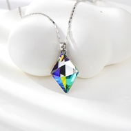 Show details for New Season Colorful Swarovski Element Pendant Necklace with SGS/ISO Certification Show details for New Season Colorful Swarovski Element Pendant Necklace with SGS/ISO Certification