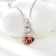 Show details for Affordable Zinc Alloy Swarovski Element Pendant Necklace from Trust-worthy Supplier Show details for Affordable Zinc Alloy Swarovski Element Pendant Necklace from Trust-worthy Supplier