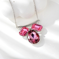 Show details for Zinc Alloy Pink Short Chain Necklace Wholesale Price Show details for Zinc Alloy Pink Short Chain Necklace Wholesale Price