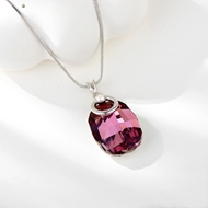 Show details for Small Swarovski Element Pendant Necklace with Fast Shipping Show details for Small Swarovski Element Pendant Necklace with Fast Shipping