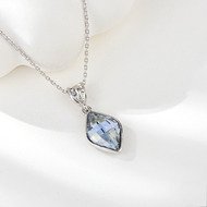 Show details for Sparkly Small Platinum Plated Pendant Necklace Show details for Sparkly Small Platinum Plated Pendant Necklace