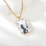 Show details for Famous Swarovski Element Zinc Alloy Pendant Necklace Show details for Famous Swarovski Element Zinc Alloy Pendant Necklace