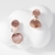 Picture of Zinc Alloy Rose Gold Plated Dangle Earrings with Unbeatable Quality