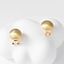 Show details for Classic Gold Plated Stud Earrings with Worldwide Shipping