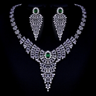 Show details for Fashion Cubic Zirconia Luxury 2 Piece Jewelry Set Show details for Fashion Cubic Zirconia Luxury 2 Piece Jewelry Set