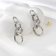 Show details for Inexpensive Platinum Plated Copper or Brass Dangle Earrings from Reliable Manufacturer Show details for Inexpensive Platinum Plated Copper or Brass Dangle Earrings from Reliable Manufacturer