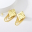 Show details for Dubai Gold Plated Dangle Earrings with Worldwide Shipping
