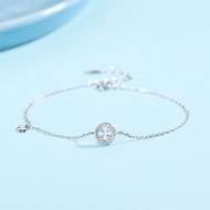 Picture of Best Rated Small Cubic Zirconia Fashion Bracelet