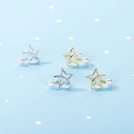 Picture of Popular Artificial Crystal 925 Sterling Silver Stud Earrings