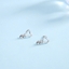 Show details for 925 Sterling Silver Platinum Plated Stud Earrings with Member Discount