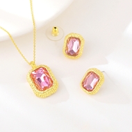 Picture of Zinc Alloy Gold Plated 2 Piece Jewelry Set in Exclusive Design