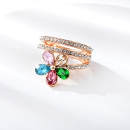 Picture of Sparkly Small Colorful Fashion Ring