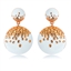 Show details for Low Price Gold Plated Enamel Dangle Earrings from Trust-worthy Supplier