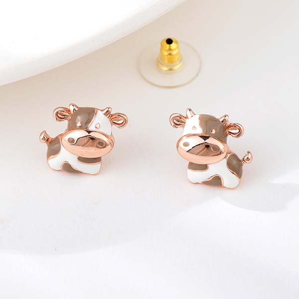 Picture of Great Enamel Classic Stud Earrings