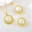 Show details for Staple Small Zinc Alloy 2 Piece Jewelry Set