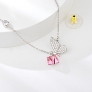 Show details for Platinum Plated Small Pendant Necklace at Super Low Price Show details for Platinum Plated Small Pendant Necklace at Super Low Price