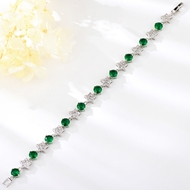 Show details for Delicate Platinum Plated Fashion Bracelet with 3~7 Day Delivery Show details for Delicate Platinum Plated Fashion Bracelet with 3~7 Day Delivery