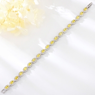 Show details for Distinctive Yellow Platinum Plated Fashion Bracelet with Low MOQ Show details for Distinctive Yellow Platinum Plated Fashion Bracelet with Low MOQ