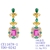 Picture of Pretty Cubic Zirconia Luxury Dangle Earrings