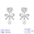 Picture of Good Quality Cubic Zirconia Luxury Dangle Earrings