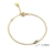 Picture of Funky Small Gold Plated Fashion Bracelet