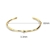 Picture of Irresistible Gold Plated Small Fashion Bracelet As a Gift