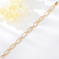 Show details for Affordable Gold Plated White Fashion Bracelet from Trust-worthy Supplier Show details for Affordable Gold Plated White Fashion Bracelet from Trust-worthy Supplier