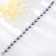 Show details for Beautiful Cubic Zirconia Platinum Plated Fashion Bracelet Show details for Beautiful Cubic Zirconia Platinum Plated Fashion Bracelet