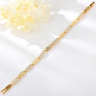 Show details for Inexpensive Gold Plated Cubic Zirconia Fashion Bracelet from Reliable Manufacturer Show details for Inexpensive Gold Plated Cubic Zirconia Fashion Bracelet from Reliable Manufacturer