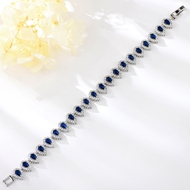 Show details for Nice Cubic Zirconia Platinum Plated Fashion Bracelet Show details for Nice Cubic Zirconia Platinum Plated Fashion Bracelet