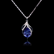 Show details for Stylish Small Swarovski Element Pendant Necklace Show details for Stylish Small Swarovski Element Pendant Necklace