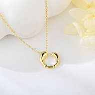 Show details for Copper or Brass Gold Plated Pendant Necklace From Reliable Factory Show details for Copper or Brass Gold Plated Pendant Necklace From Reliable Factory