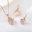 Show details for Fast Selling White Rose Gold Plated 2 Piece Jewelry Set from Editor Picks