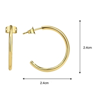 Picture of Impressive Gold Plated Delicate Stud Earrings with Low MOQ