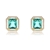 Picture of Affordable Gold Plated Green Big Stud Earrings for Ladies