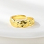 Show details for Dubai Gold Plated Adjustable Ring with Fast Shipping