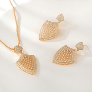 Show details for Top Cubic Zirconia Copper or Brass 2 Piece Jewelry Set Show details for Top Cubic Zirconia Copper or Brass 2 Piece Jewelry Set