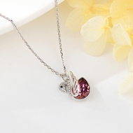 Show details for Brand New Purple 925 Sterling Silver Pendant Necklace with SGS/ISO Certification Show details for Brand New Purple 925 Sterling Silver Pendant Necklace with SGS/ISO Certification