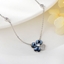 Show details for Small 925 Sterling Silver Pendant Necklace with Beautiful Craftmanship