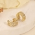 Picture of Wholesale Gold Plated Copper or Brass Earrings with No-Risk Return