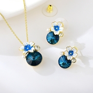 Picture of Irregular Artificial Crystal 3 Piece Jewelry Set in Flattering Style