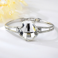 Show details for Buy Platinum Plated White Fashion Bracelet with Wow Elements Show details for Buy Platinum Plated White Fashion Bracelet with Wow Elements
