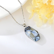 Show details for Delicate Swarovski Element Zinc Alloy Pendant Necklace Show details for Delicate Swarovski Element Zinc Alloy Pendant Necklace